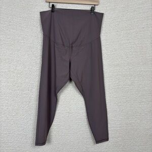 Old Navy Active Legging XL Purple Powersoft Go Dry Extra High‎ Rise Workout Gym